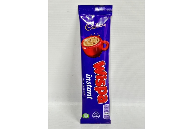 Cadbury Wispa Instant Hot Chocolate Drink Stickpack Sachets 150 X 27g BULK CASE DEAL | Best Before Date 22/02/2024