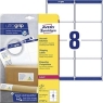 Avery BlockOut Shipping Address 320 Labels L7165 - 40 Sheets White A4