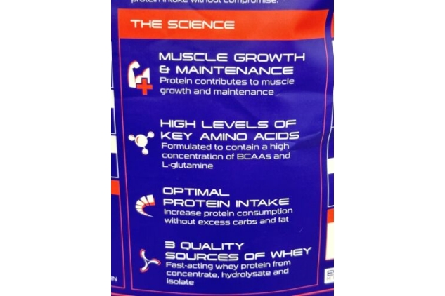 Sci-Mx Protein Powder 800g Strawberry Ultra Whey Concentrate Muscle Gain Shake