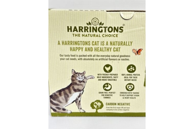 Harringtons wet cat outlet food