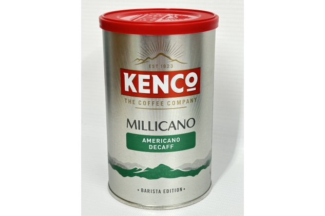 Kenco Millicano Americano Decaffeinated Instant Coffee, 100g Decaff | Best Before Date 26/12/2023