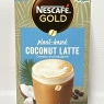 Nescafe Gold Non-Dairy Coconut Latte Instant Coffee Sachets Vegan Drink 6 Servings | Best Before Date 30/04/2024