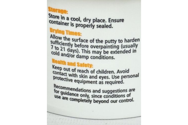 Evo-Stik Multi-Purpose Linseed Oil Putty 1kg Natural - 30811444