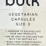 Bulk Vegetarian Capsules, Size 00, Pack of 250