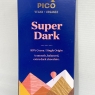 Pico Chocolate - Super Dark Chocolate Vegan Bars - 85% Cocoa, Organic, Premium Swiss Dark Chocolate with No Artificials - 2 x 80g