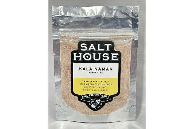 Extra Fine Kala Namak Himalayan Black Salt in Pouch 60g Salthouse & Peppermongers