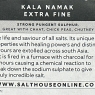 Extra Fine Kala Namak Himalayan Black Salt in Pouch 60g Salthouse & Peppermongers