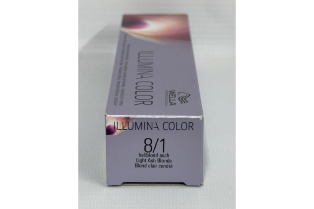 Wella Professionals Illumina Color Shade 8/1 Light Ash Blonde