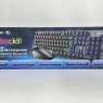 Wireless Gaming Keyboard & Mouse Set 16 RGB Backlit Lighting Effect 2.4GHZ Black