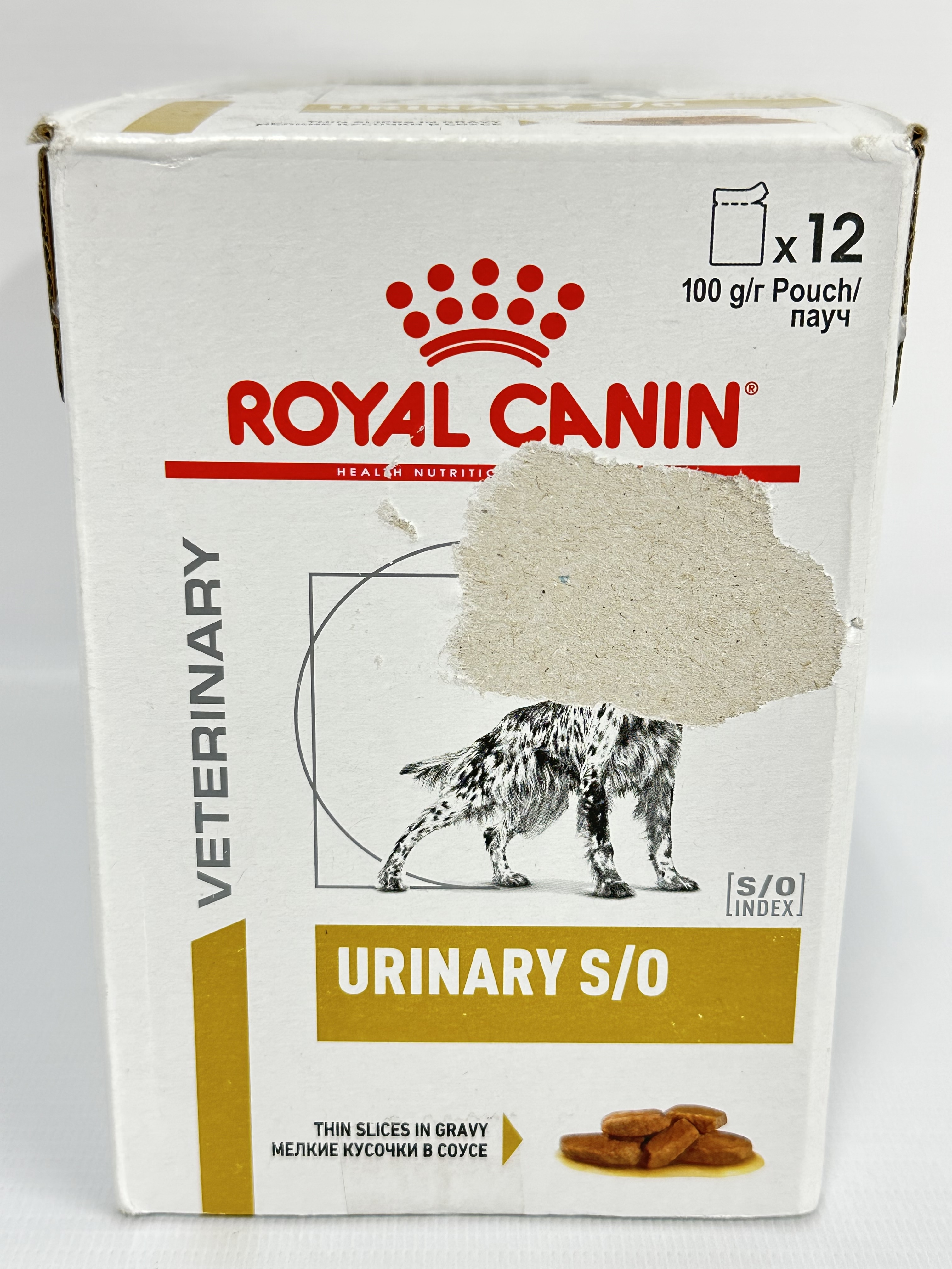 Royal canin urinary so shop wet dog food pouches