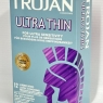 Trojan Ultra Thin Condoms For Sensitivity Feel Premium Latex Quality 2 X 12 Pack