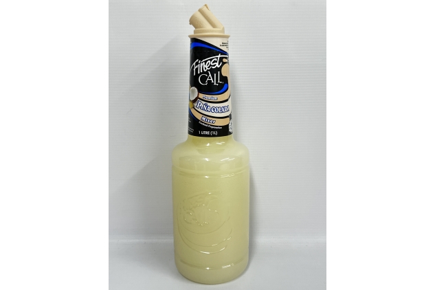 Finest Call Pina Colada Mix, Premium Pre-Made Cocktail Mix, Just Add Rum, 1 Litre Syrup | Best Before Date 31/07/2024