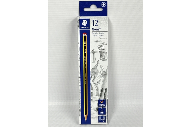 STAEDTLER 120-2 Noris Graphite Pencils - HB (Box of 12)