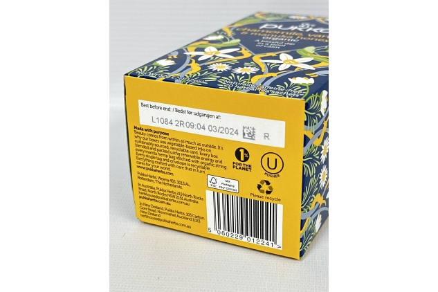 Pukka Herbs | Chamomile, Vanilla and Manuka Honey Organic Herbal Tea | Chamomile, Vanilla, Honey and Fennel | Perfect For Calming | 20 Sachets | BEST BEFORE DATE 31/03/2024