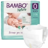 Bambo Nature Premium Eco Nappies, Premature Size 0 (2-7lb/1-3kg) Pack of 24, XXS