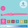 TePe Angled 0.4mm Pink Interdental Brushes - Pack of 6