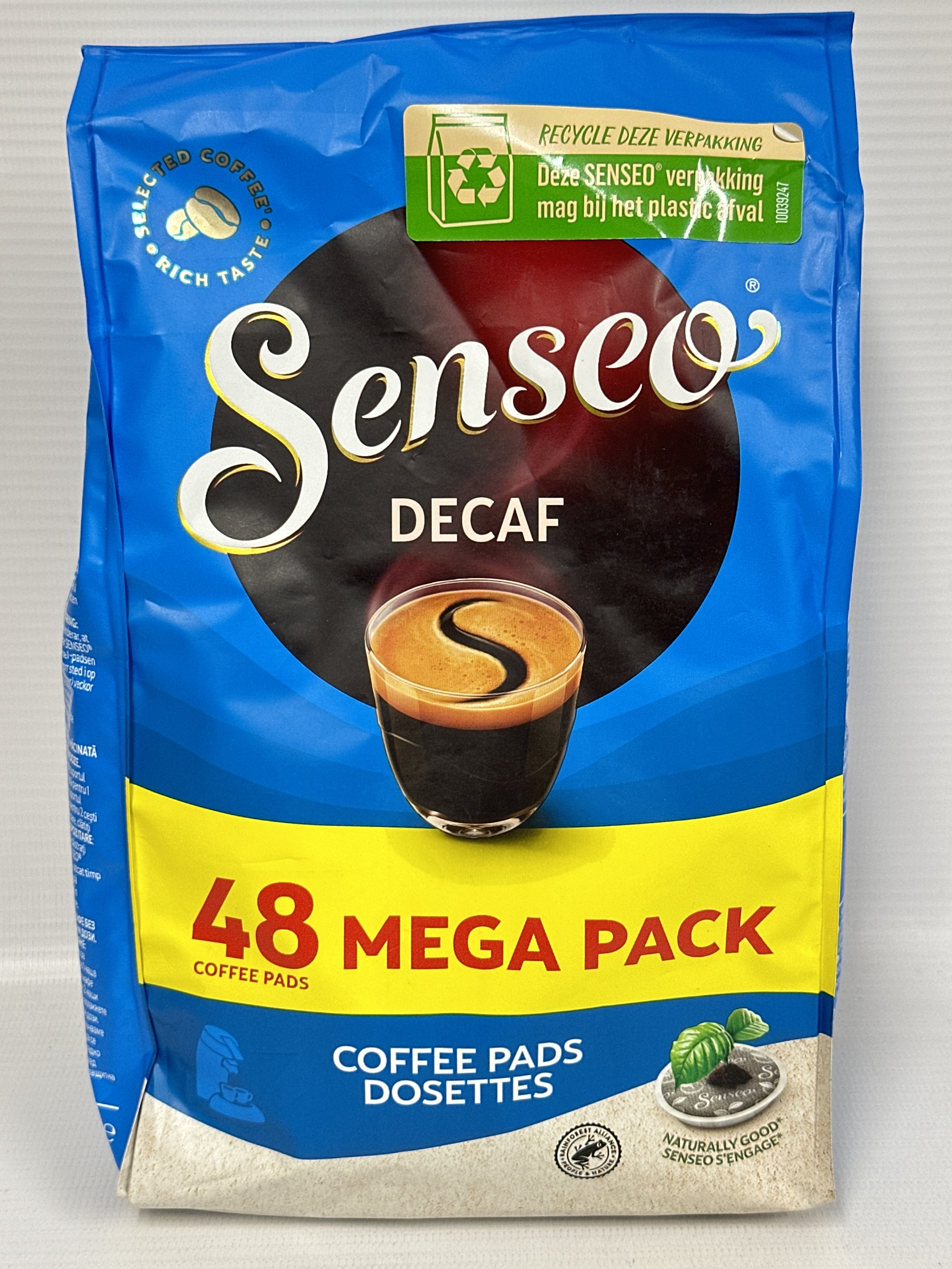 Senseo decaffeinated shop coffee pods