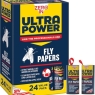 Zero In ZER508 Ultra Power Fly Papers | Poison-free, Kills Insects | Pack Of 24