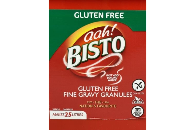 Bisto Gluten Free Vegan Fine Gravy Granules 1.8kg Makes 25 Litres Catering Size