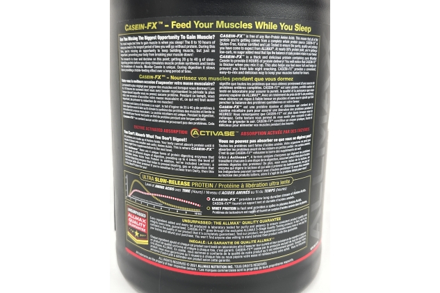 ALLMAX Micellar Casein Source CASEIN FX Protein | Vanilla Flavour 907g