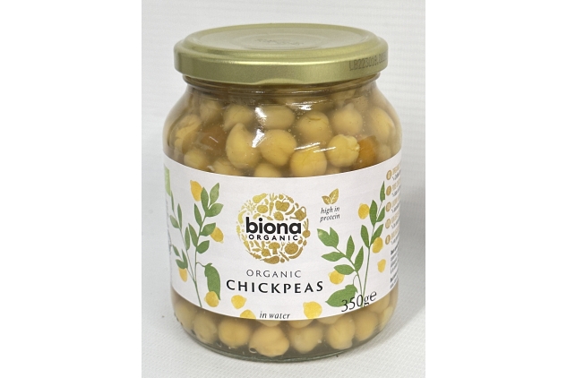 Biona Organic Chickpeas In Water 2 X 350g