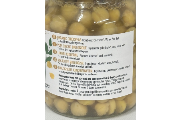 Biona Organic Chickpeas In Water 2 X 350g