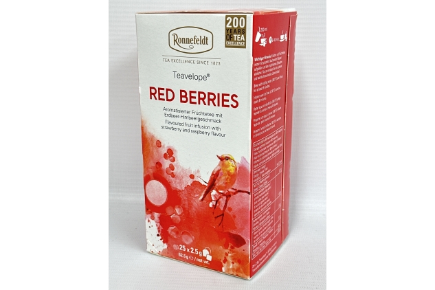 Ronnefeldt - Teavelope - Red Berries - Flavoured Fruit Tea - 25 X 2.5g