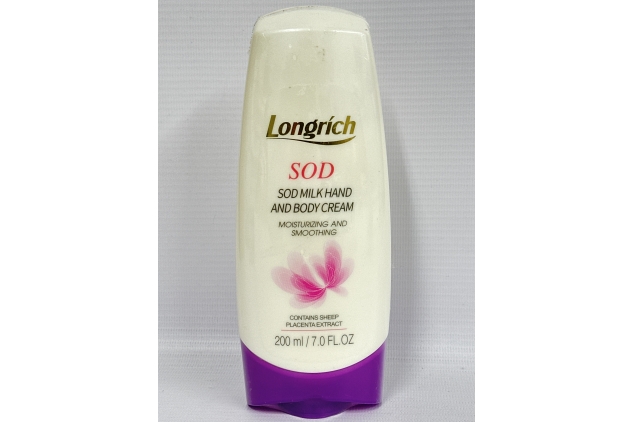 Longrich SOD Milk Hand & Body Cream 200ml