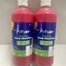 Artyom Premium Ready Mixed Paint Colour Primary Red 2 x 500ml