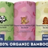 Unbleached Organic Bamboo Paper Towel Kitchen Roll | 3 Mega Rolls 250 Sheets per Roll | FSC-Certified & Eco-Friendly Paper Towels Made of Sustainable Bamboo | Mother Earth