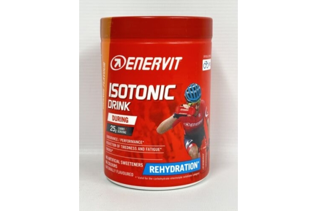 Enervit Sport Isotonic Energy Drink Orange Flavour For Rehydration 420g