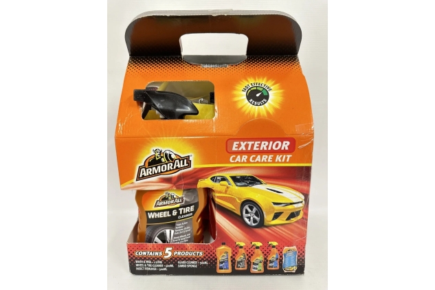 Armor All Exterior Car Care Kit Contains 5 Products Damaged Packaging See Photos