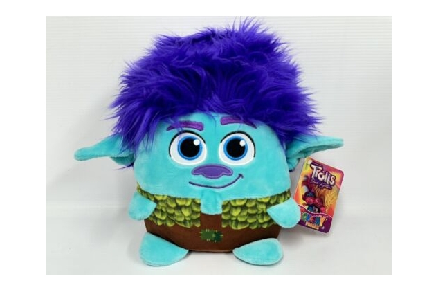 Trolls Band Together Squashy Podgies Branch With Purple Vibrant Hair