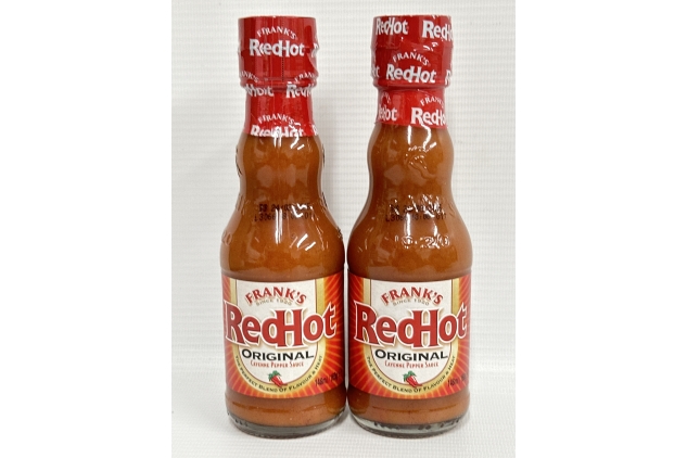 Frank's Red Hot Cayenne Pepper Sauce Original (148ml) - Pack of 2