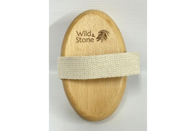 Wild & Stone Dry Brushing Body Brush Gentle Exfoliating Brush Cellulite Remover