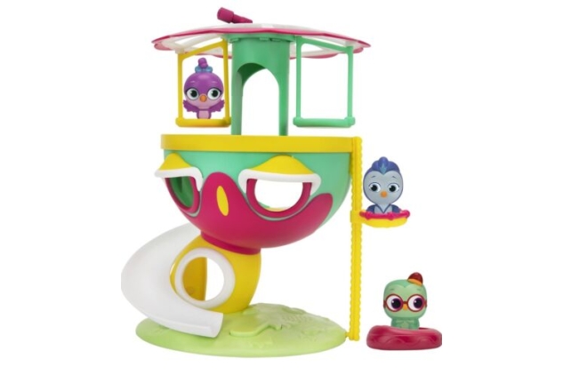 Do, Re & Mi Playset with Tunes Do's House with Three 3-Inch Figures