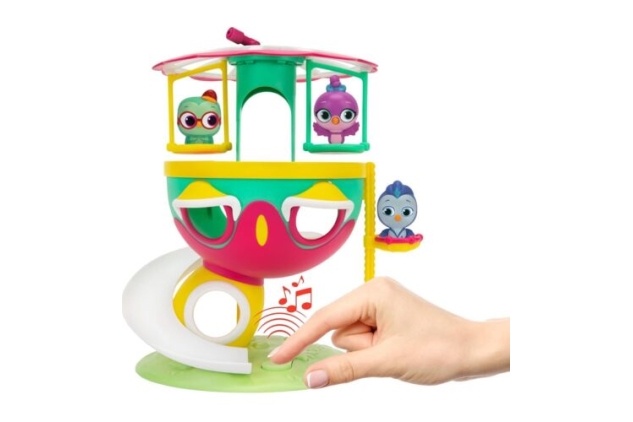 Do, Re & Mi Playset with Tunes Do's House with Three 3-Inch Figures