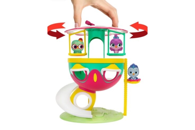 Do, Re & Mi Playset with Tunes Do's House with Three 3-Inch Figures