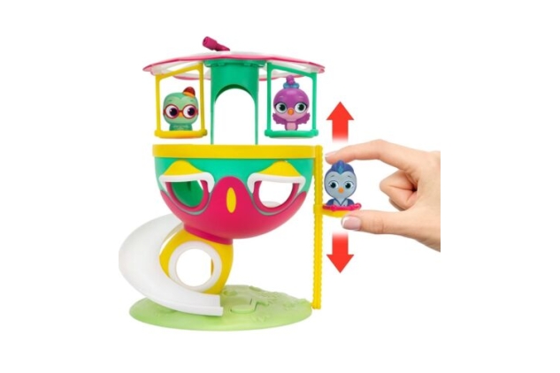 Do, Re & Mi Playset with Tunes Do's House with Three 3-Inch Figures