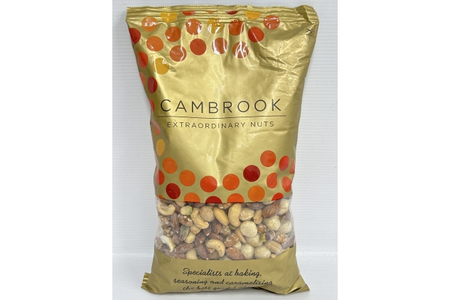 Cambrook Extraordinary Nuts - Mix 16 Salted Caramelised & Spiced Mix Of Nuts 1kg Bag | BEST BEFORE DATE 23/10/2023