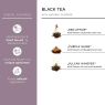 Creano Blooming Tea Sampler in a Classy Gift Box to Try - Black Tea - Gift for Women, Mom, Tea Lovers - 6 Pieces (Pack of 1)