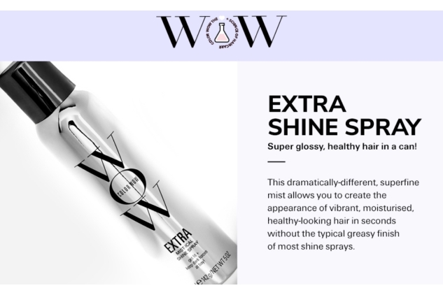 Color Wow Extra Mist-Ical Shine Performance Enhancing Spray 162ml (142g)