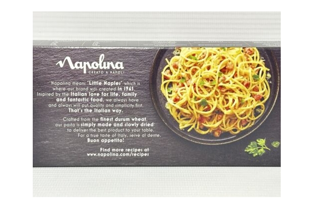 Napolina Spaghetti No.06 | Perfect For Bolognese | 12 X 500g Bulk Case Buy | BBE 05/2026