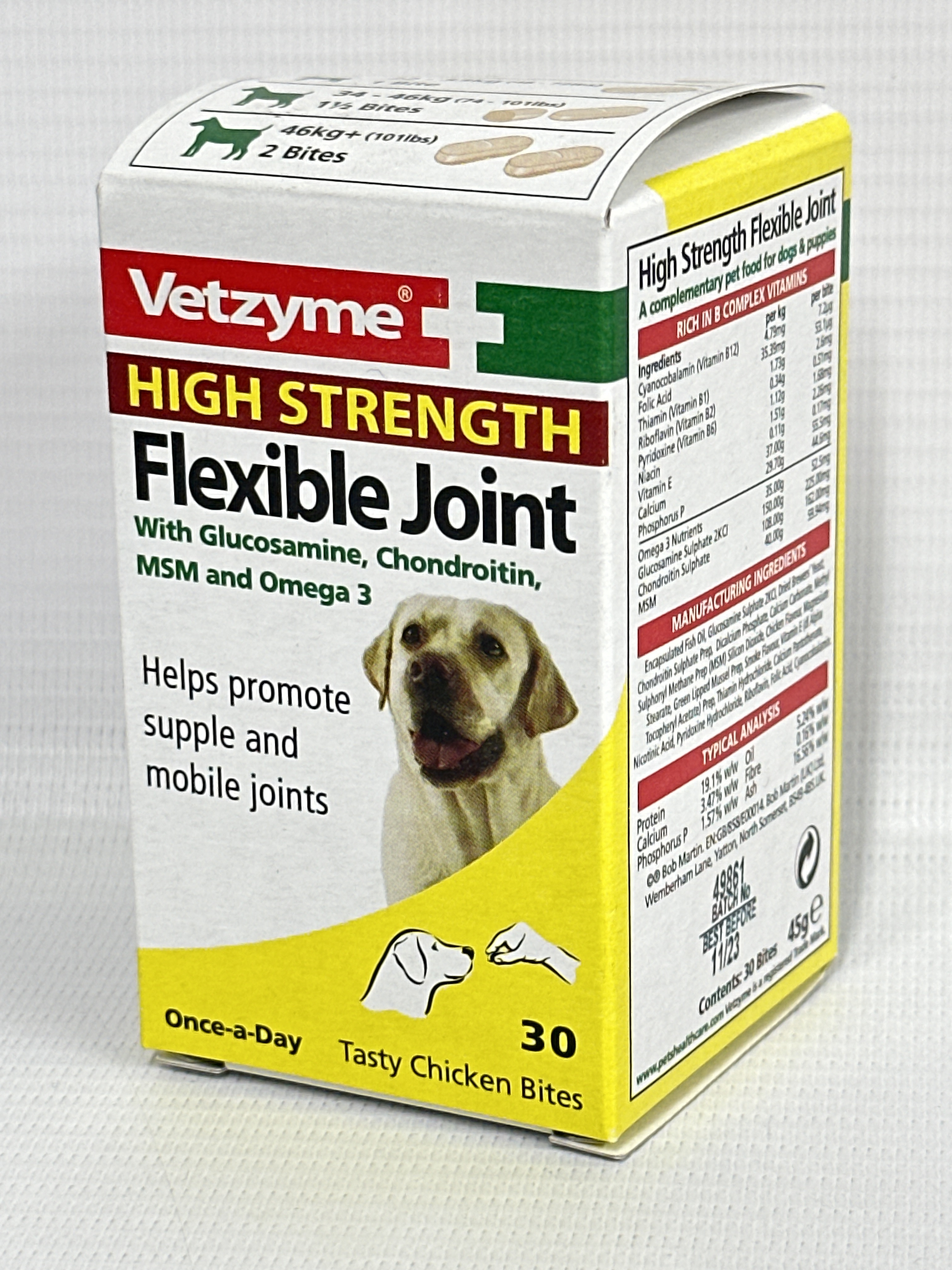 Vetzyme glucosamine sale for dogs