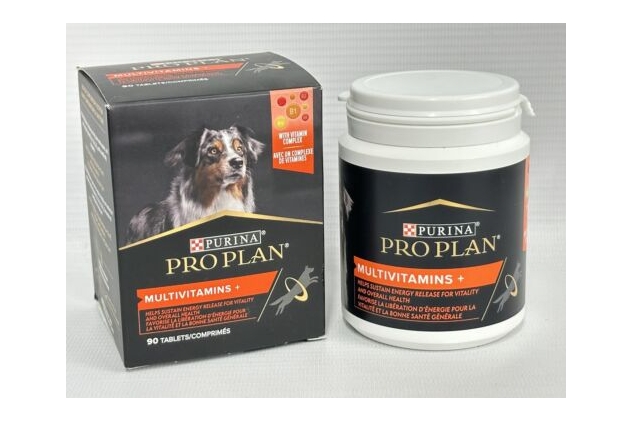 PRO PLAN Dog Multivitamins Supplement For Adult & Senior 90 Tablets | BEST BEFORE DATE 31/03/2024