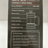 Cafe Ole LM-08C Moderno 800ml Cafetiere French Press Coffee Maker 6-Cup Black