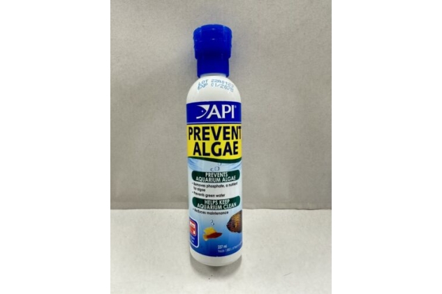 API Prevent Algae Aquarium Algae Control Solution Bottle 237ml