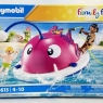 Playmobil 70613 Family Fun Swimming Island Toy Figures - 24 Pcs (Age 4-10)