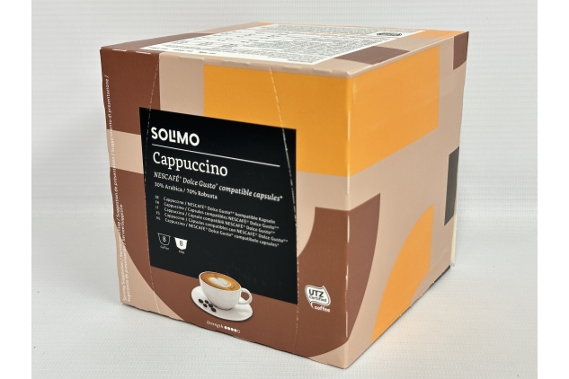 Dolce Gusto Coffee Pods Cappuccino Capsules, Dark Roast, 16 Count | 8 Servings | Best Before Date 20/10/2023