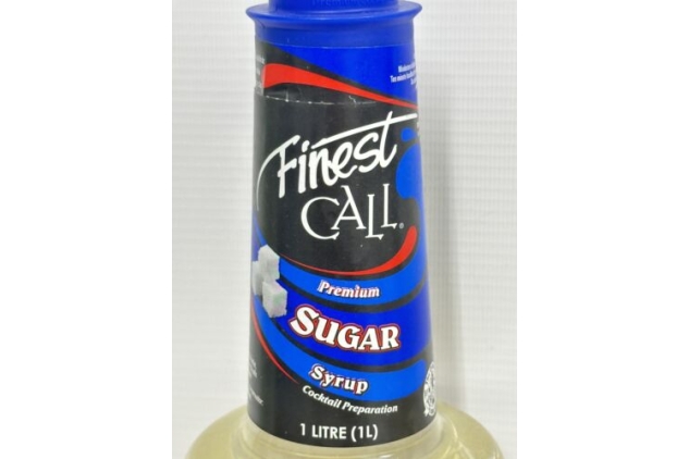 Finest Call Sugar Syrup, Premium Bar Essential, for Home Cocktails 2 X 1 Litre